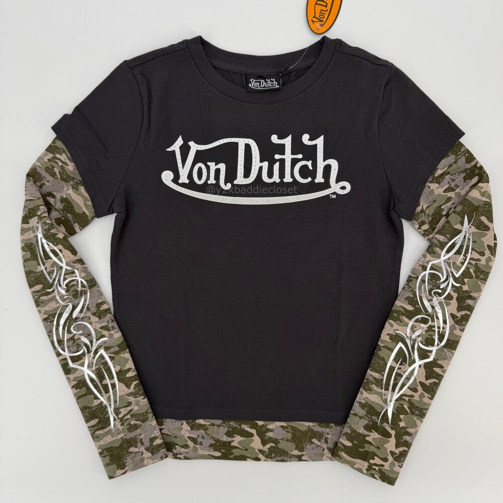 Von Dutch Long Sleeve T-Shirt (Size S)